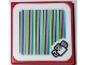 Lot ID: 280243384  Part No: 3068pb1477  Name: Tile 2 x 2 with Super Mario Scanner Code Koopa Paratroopa Pattern (Sticker) - Set 71380