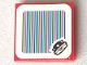 Lot ID: 286678907  Part No: 3068pb1484  Name: Tile 2 x 2 with Super Mario Scanner Code Spiny Pattern (Sticker) - Set 71382
