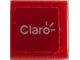 Part No: 3070pb213  Name: Tile 1 x 1 with 'Claro' Pattern (Sticker) - Set 75879