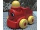 Part No: 31155pb01  Name: Primo Vehicle Train Choo Choo Engine with Wheels with Face with Smile Pattern