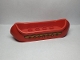 Part No: 31165pb01  Name: Duplo Canoe 2 x 8 with Yellow Zigzag Line and Dots Pattern
