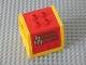 Lot ID: 306660808  Part No: 31304c01pb02  Name: Duplo, Train Freight Container with Timber Pattern with Yellow Container Frame