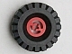 Part No: 3482c03  Name: Wheel with Split Axle Hole with Black Tire 17 x 43 (3482 / 3634)
