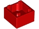 Lot ID: 383074459  Part No: 35700  Name: Container, Box 2 x 2 x 1 - Top Opening with Flat Inner Bottom