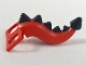 Lot ID: 312695342  Part No: 35756pb01  Name: Minifigure Costume Tail Dragon with Black Spikes Pattern