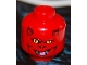Part No: 3626pb0389 Name: Minifigure, Head Alien Devil with Horns, Yellow Eyes, White Fangs, and Bright Pink Tongue Pattern Part No: 3626pb0389 Name: Minifigure, Head Alien Devil with Horns, Yellow Eyes, White Fangs, and Bright Pink Tongue Pattern