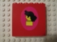 Part No: 3754pb11L  Name: Brick 1 x 6 x 5 with Homemaker Figure / Maxifigure Head Coiffure, Facing Left Pattern (Sticker) - Set 230-1