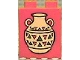 Part No: 4066pb097  Name: Duplo, Brick 1 x 2 x 2 with Indian Pottery Pattern