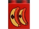 Lot ID: 359030551  Part No: 4066pb181  Name: Duplo, Brick 1 x 2 x 2 with Bananas with Stickers Pattern