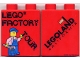 Lot ID: 235026673  Part No: 4066pb212  Name: Duplo, Brick 1 x 2 x 2 with Factory Tour with Minifigure Holding Wrench Pattern