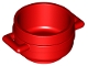 Part No: 4341  Name: Minifigure, Utensil Pot Cauldron 3 x 3 x 1 & 3/4 with Handles