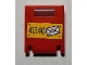 Part No: 4346pb46  Name: Container, Box 2 x 2 x 2 Door with Slot with '41340' and Envelope with Heart Pattern (Sticker) - Set 41340