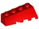 Part No: 43721  Name: Wedge 4 x 2 Sloped Left