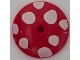 Part No: 43898pb016  Name: Dish 3 x 3 Inverted (Radar) with White Mushroom Spots Pattern