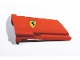 Part No: 44351pb021  Name: Technic, Panel Fairing #21 Large Long, Small Hole, Side B with Ferrari Logo Pattern (Sticker) - Set 8674