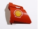 Part No: 44353pb21  Name: Technic, Panel Fairing #23 Large Short, Small Hole, Side B with Shell Logo Pattern (Sticker) - Set 8674