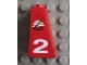 Part No: 4460pb003  Name: Slope 75 2 x 1 x 3 with Firefighter Logo and 2 Pattern Left (Sticker) - Set 8280