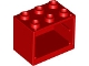 Lego part: Container, Cupboard 2 x 3 x 2 - Hollow Studs