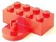 Part No: 4747u  Name: Brick, Modified 2 x 4 with Coupling, Male (Undetermined Type)