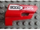 Part No: 47713pb05  Name: Technic, Panel Fairing #25 Small Short, Small Hole, Side A with '3000 MSX' Pattern (Sticker) - Set 8682