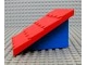 Lot ID: 404426568  Part No: 4860c01  Name: Duplo Roof Sloped 30 4 x 4 with Shingles Profile and Blue Base