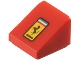 Lego part: Slope 30 1 x 1 x 2/3 with Ferrari Logo Pattern