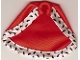 Part No: 54537 Name: Belville, Clothes Cloak for King with White and Black Satin Trim and Stiff Collar Part No: 54537 Name: Belville, Clothes Cloak for King with White and Black Satin Trim and Stiff Collar