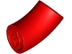 Lego part: Brick, Round 2 x 2 D. 45 degrees Elbow (27.7mm Standing Height)