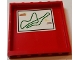Part No: 59349pb133  Name: Panel 1 x 6 x 5 with Green Outlined Race Track Map Pattern on Inside (Sticker) - Set 75913