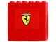 Part No: 59349pb360 Name: Panel 1 x 6 x 5 with Ferrari Logo Pattern (Sticker) - Set 75882 Part No: 59349pb360 Name: Panel 1 x 6 x 5 with Ferrari Logo Pattern (Sticker) - Set 75882
