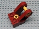 Part No: 6284c01  Name: Duplo, Toolo Brick 2 x 2 with Angled Bracket with Forks and 2 Screws