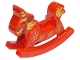 Lot ID: 292732210  Part No: 65108pb03  Name: Duplo Rocking Horse with Scales and Horn Pattern (Qilin / Kirin)