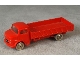 Part No: 653pb02  Name: HO Scale, Mercedes Open Bed Truck, Red Flatbed