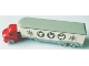 Part No: 657pb08  Name: HO Scale, Mercedes Refrigerated Truck (Animal Symbols, Twin Axle), White Trailer