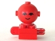 Part No: 685px1c02  Name: Homemaker Figure Torso Assembly and Red Head with Eyes and Smile Pattern