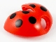 Part No: 69948pb01  Name: Minifigure Wings Ladybug with Black Spots Pattern