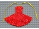Part No: 72107 Name: Scala, Clothes Female Dress with Yellow Straps and Polka Dot Pattern Part No: 72107 Name: Scala, Clothes Female Dress with Yellow Straps and Polka Dot Pattern