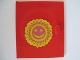 Part No: 838pb07  Name: Homemaker Cupboard Door 4 x 4 with Smiling Sunflower Pattern (Sticker) - Set 292