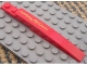 Part No: 85970pb002L  Name: Slope, Curved 10 x 1 with 'Lightning McQueen' Pattern Model Left (Sticker) - Set 8484