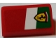 Part No: 85984pb162R  Name: Slope 30 1 x 2 x 2/3 with Ferrari Logo on Italian Flag Background Pattern Model Right Side (Sticker) - Set 75908