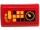 Part No: 85984pb465 Name: Slope 30 1 x 2 x 2/3 with Control Panel with Black and Bright Light Orange Keypad, Buttons, Gauge and Radio Pattern (Sticker) - Set 40393 Part No: 85984pb465 Name: Slope 30 1 x 2 x 2/3 with Control Panel with Black and Bright Light Orange Keypad, Buttons, Gauge and Radio Pattern (Sticker) - Set 40393