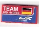 Part No: 87079pb0535  Name: Tile 2 x 4 with 'TEAM 919 HYBRID', German Flag and 'WEC FIA WORLD ENDURANCE CHAMPIONSHIP' Pattern (Sticker) - Set 75876