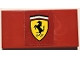Part No: 87079pb1355  Name: Tile 2 x 4 with Ferrari Logo Pattern (Sticker) - Set 75889