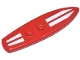 Part No: 90397pb023 Name: Minifigure, Utensil Surfboard Standard with Wide White Stripes Pattern (Stickers) - Set 43268 Part No: 90397pb023 Name: Minifigure, Utensil Surfboard Standard with Wide White Stripes Pattern (Stickers) - Set 43268