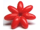 Lot ID: 193479455  Part No: 93081e  Name: Friends Accessories Flower with 7 Thin Petals and Pin