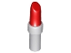 Part No: 93094pb01  Name: Minifigure, Utensil Lipstick with Light Bluish Gray Handle Pattern