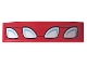 Part No: 93273pb125  Name: Slope, Curved 4 x 1 x 2/3 Double with 4 Lights Pattern (Sticker) - Set 76148