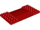 Lot ID: 373353017  Part No: 95463  Name: Duplo, Plate 6 x 12 with Center Ramp