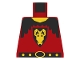 Lot ID: 264805098  Part No: 973p4b  Name: Torso Castle Dragon Knights Dragon Face on Shield Pattern