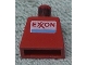 Part No: 973pb0034  Name: Torso Exxon Logo Pattern